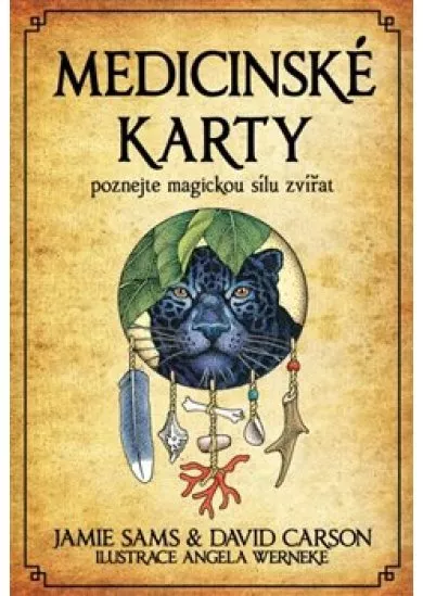 Medicinské karty (Kniha a 52 karet) - Poznejte magickou sílu zvířat