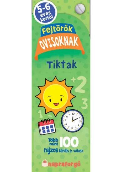 Fejtörők ovisoknak - Tiktak