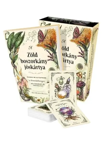 A zöld boszorkány jóskártya (könyv és kártya) - Engedd be az életedbe a természet mágia bölcsességét és varázslatát