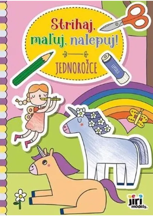 Strihaj, maľuj, nalepuj!- Jednorožce