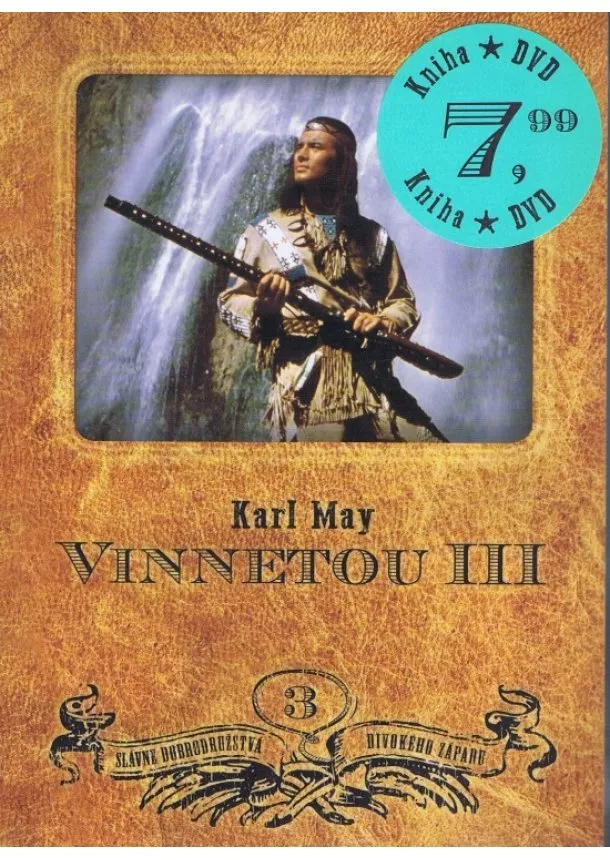 Karl May - Vinnetou III (kniha + DVD)