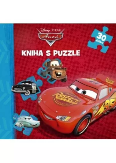 Autá - Kniha puzzle - 30 dielikov