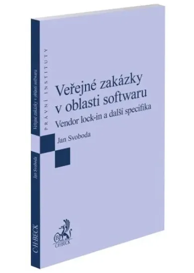 Veřejné zakázky v oblasti softwaru - Vendor lock-in a další specifika