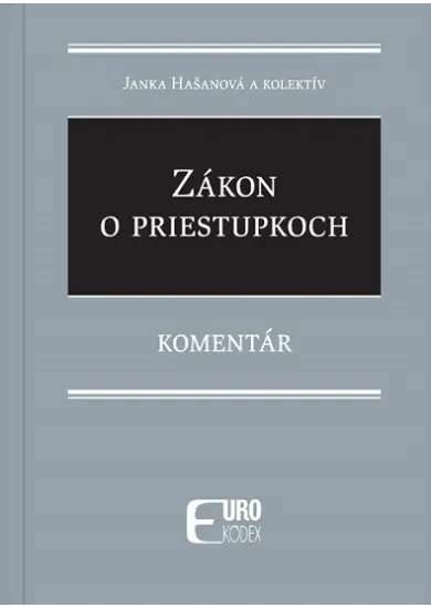 Zákon o priestupkoch - Komentár