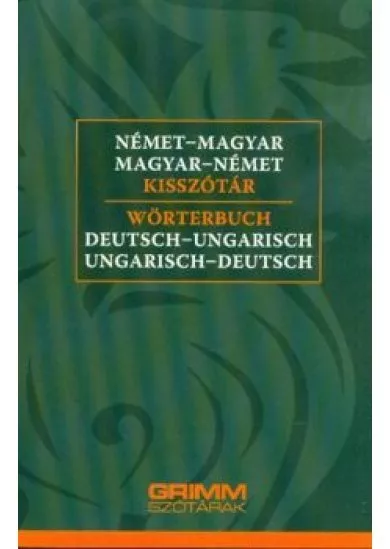 Német-magyar, magyar-német kisszótár (3. kiadás)