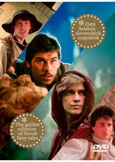 Zlatá kolekcia slovenských rozprávok - 4DVD - The golden collection of Slovak fairy tales