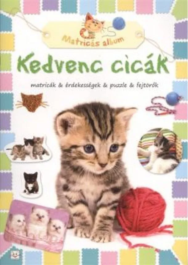 Agnieszka Bator - Kedvenc cicák /Matricás album
