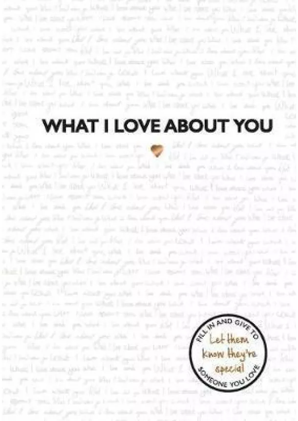  Studio Press - What I Love About You