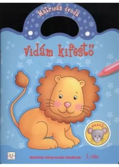Vidám kifestő 1. /Matricás óvoda