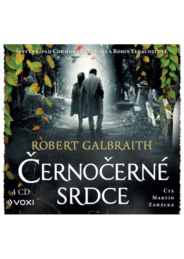 Robert Galbraith (pseudonym J. K. Rowlingové) - Černočerné srdce (audiokniha)