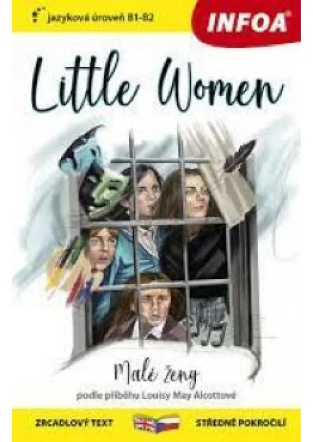 Little Women / Malé ženy - zrcadlový text, středně pokročilí B1 - B2