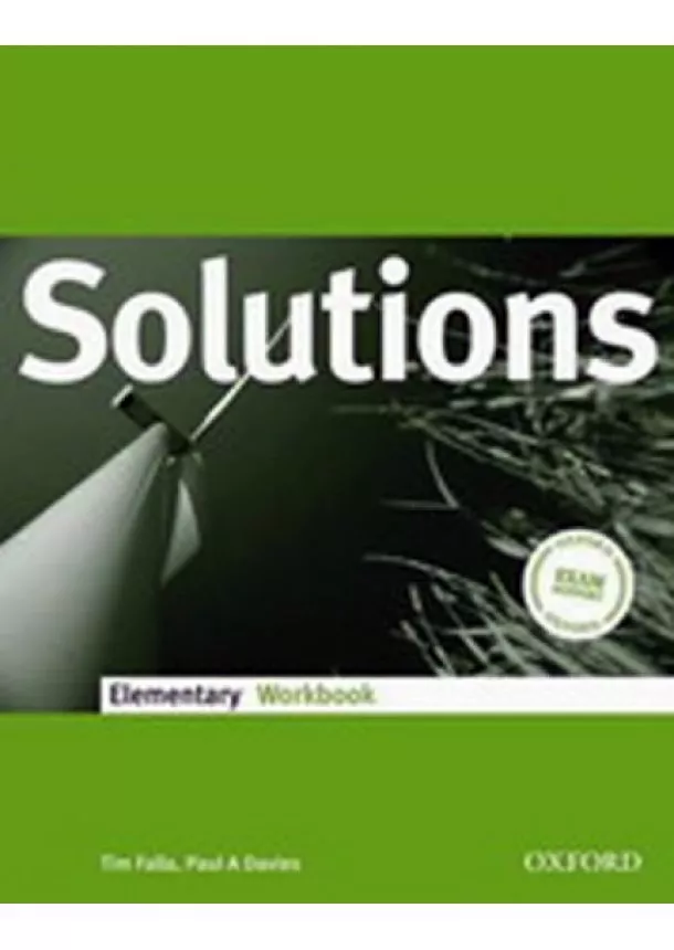 Tim Falla - Maturita Solutions Elementary Workbook CZEch Edition