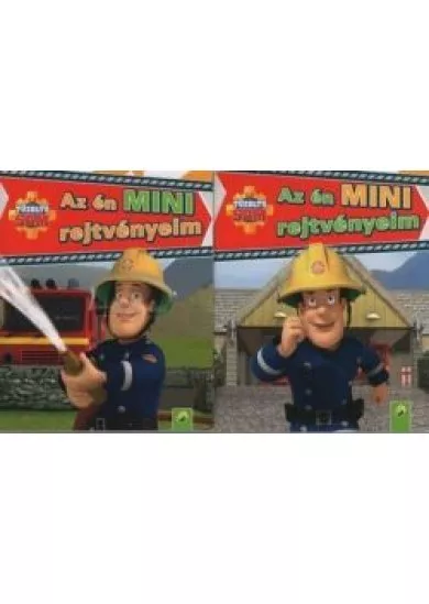 Tűzoltó Sam: Az én mini rejtvényeim - Piros (2 minifüzet 1 csomagban)