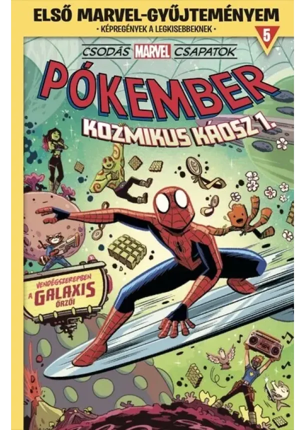 Mike Maihack - Csodás Marvel csapatok - Pókember: Kozmikus káosz 1. - Első Marvel-gyűjteményem 5. (képregény)