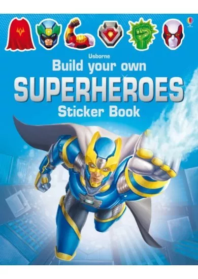 Build Your Own Superheroes Sticker Book