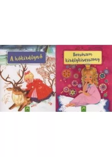 Minikönyvek: A hókirálynő - Borsószem királykisasszony (2 minikönyv 1 csomagban)