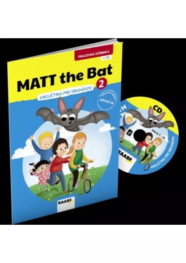 Miluška Karásková, Kateřina Zídková, Kateřina Dvořáková - MATT the Bat 2 - angličtina pre druhákov + CD - pracovná učebnica