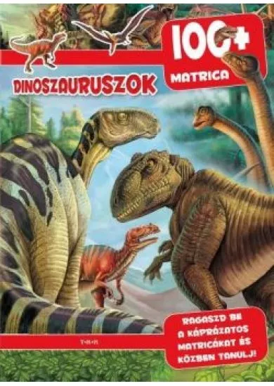 Dinoszauruszok - 100 matricával