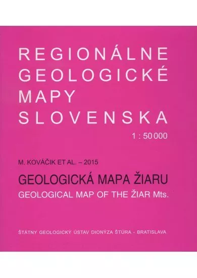Geologická mapa Žiaru 1:50 000 - Regionálne geologické mapy Slovenska