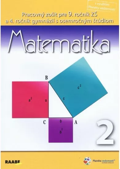 Matematika pre 9. ročník základnej školy a 4. ročník gymnázií s osemročným štúdiom/2. polrok