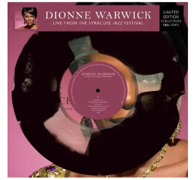 Dionne Warwick:  Live From The Syracuse Jazz Festival - LP