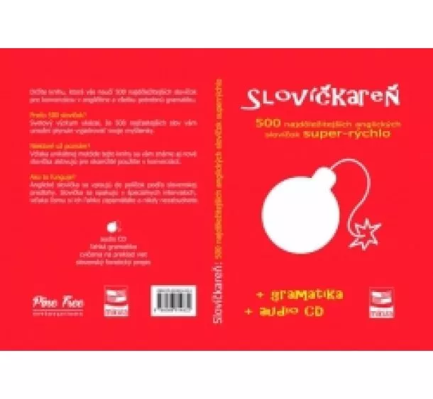 Ján Cibulka - Slovíčkareň - 500 najdôležitejších anglických slovíčok super-rýchlo