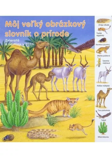 Zvieratká a rastliny v púšti - Môj veľký obrázkový slovník
