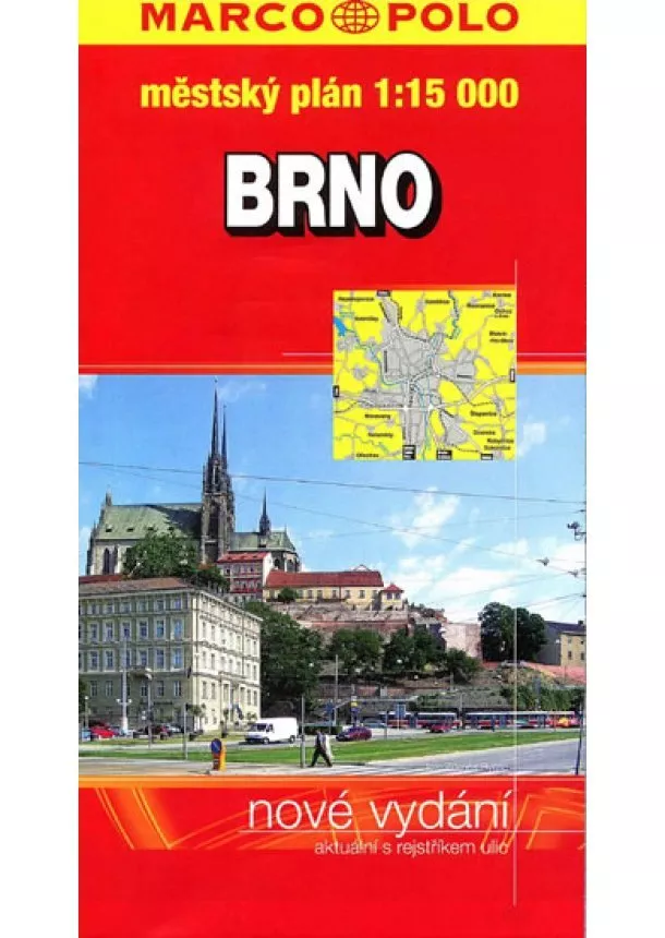 autor neuvedený - Brno městský plán 1:15000