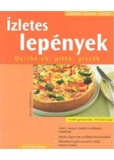 ÍZLETES LEPÉNYEK /KÖNNYEN,GYORSAN, FINOMAT