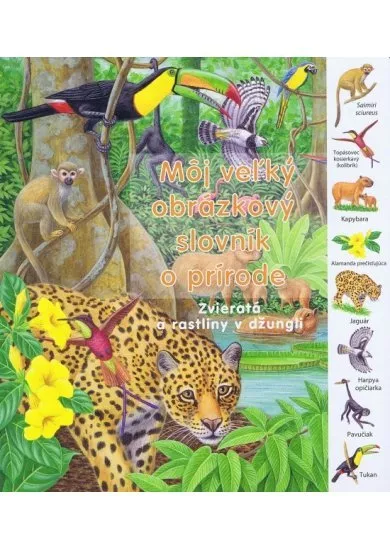 Zvieratá a rastliny v džungli - Môj veľký obrázkový slovník o prírode