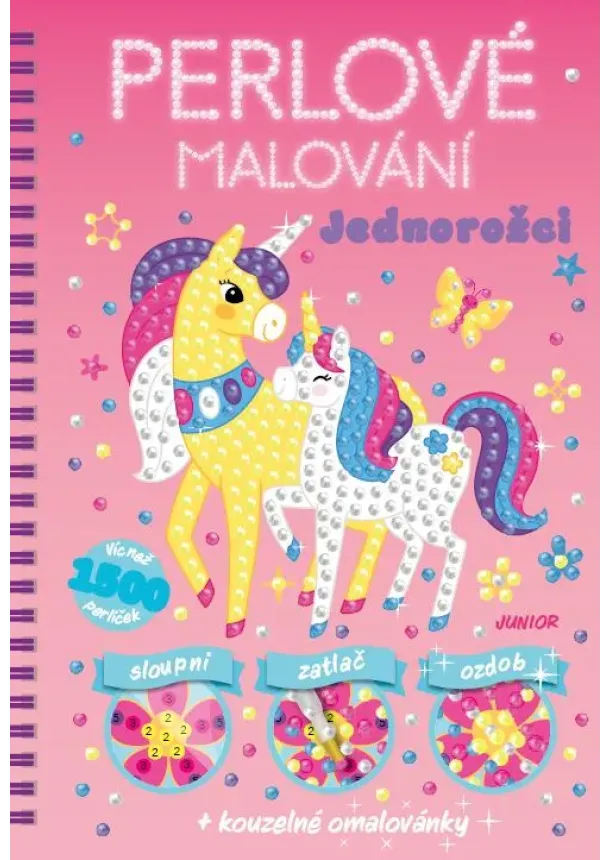 Jednorožci - Perlové malování