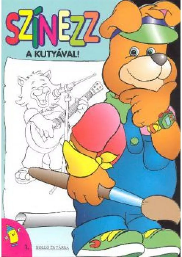 Kifestő - SZÍNEZZ A KUTYÁVAL! 1.
