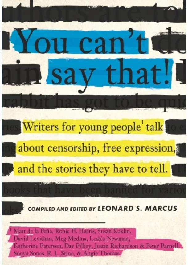 Leonard S. Marcus - You Cant Say That!