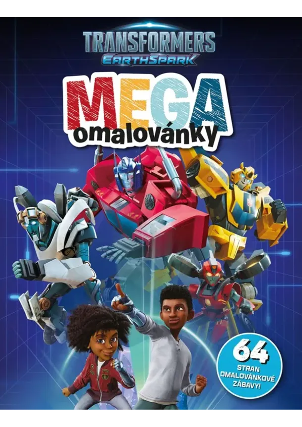 Kolektiv - Transformers - Mega omalovánky