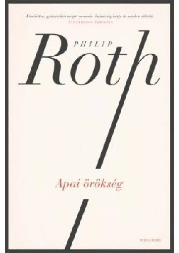 Philip Roth - Apai örökség
