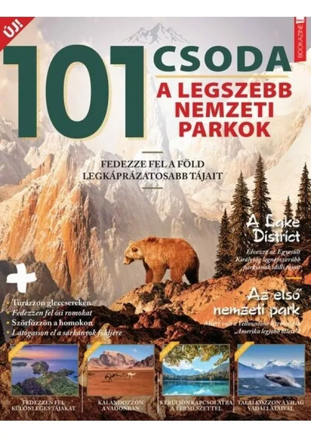 101 Csoda - A legszebb nemzeti parkok - Füles Bookazine