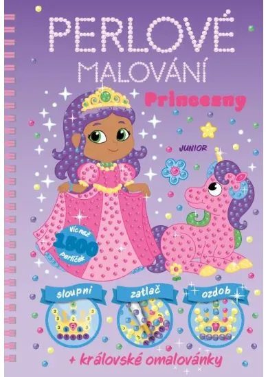 Princezny - Perlové malování