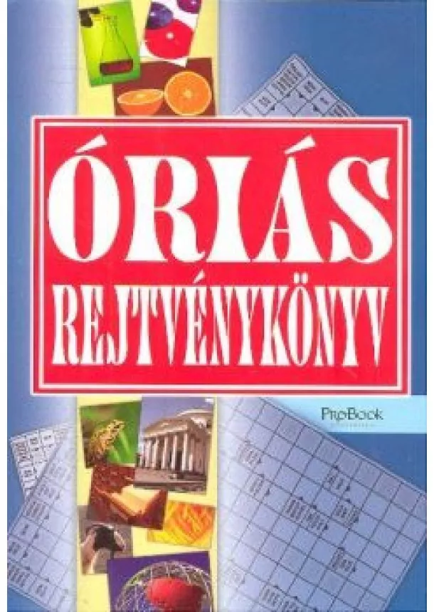 PINTYÉNÉ KRUCSÓ MÁRIA - ÓRIÁS REJTVÉNYKÖNYV