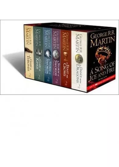 Song of Ice and Fire box set 6 volumes