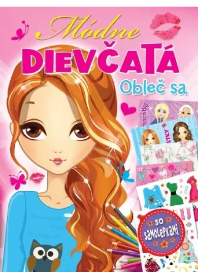 Módne dievčatá - Obleč sa (2vyd.) - so samolepkami