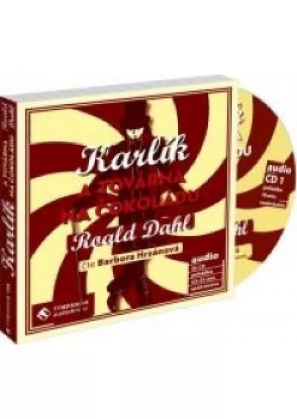 Roald Dahl - Karlík a továrna na čokoládu - CD