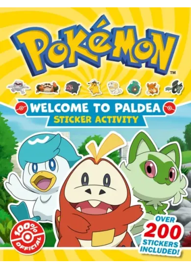 Pokemon Welcome to Paldea Epic Sticker