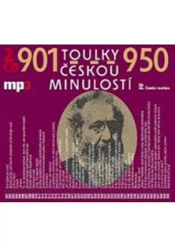 Český rozhlas/Radioservis - VARIOUS  TOULKY ČESKOU MINULOSTÍ 901-950 (MP3-