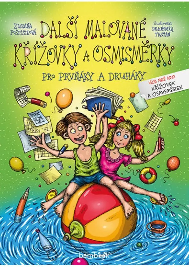 Pospíšilová Zuzana, Trsťan Drahomír - Další malované křížovky a osmisměrky pro prvňáky a druháky