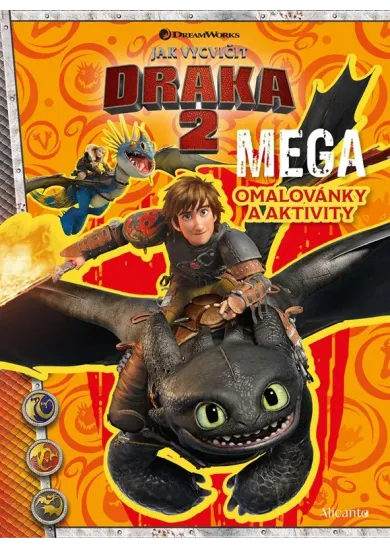 Jak vycvičit draka 2 - Mega omalovánky a aktivity