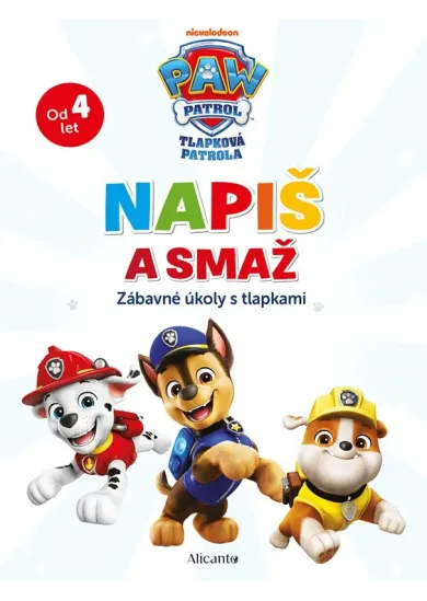 Tlapková patrola - Napiš a smaž