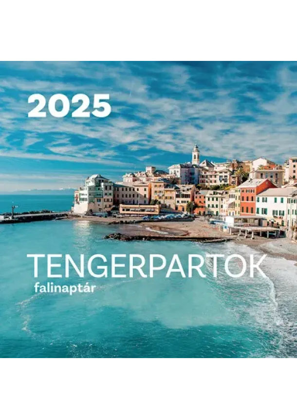 Naptár - Tengerpartok falinaptár 2025
