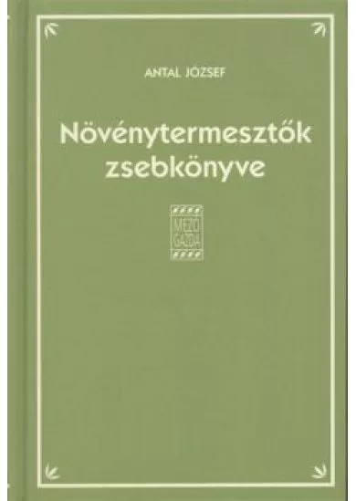 Növénytermesztők zsebkönyve