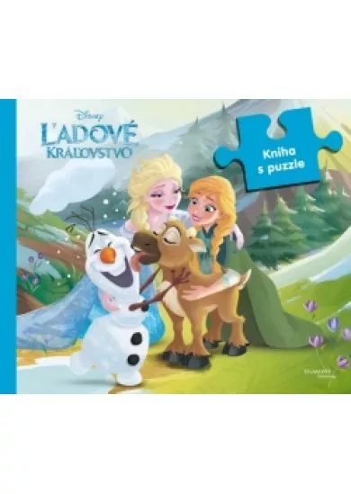 Ľadové kráľovstvo - kniha s puzzle
