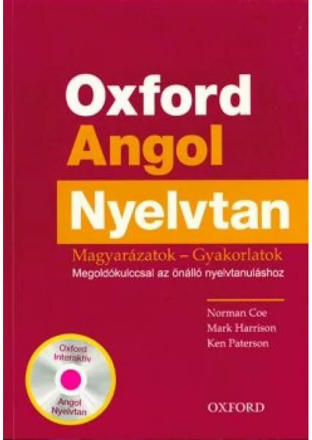 Ken Paterson - Oxford angol nyelvtan magyarázatok - Gyakorlatok /Megoldókulccsal + CD